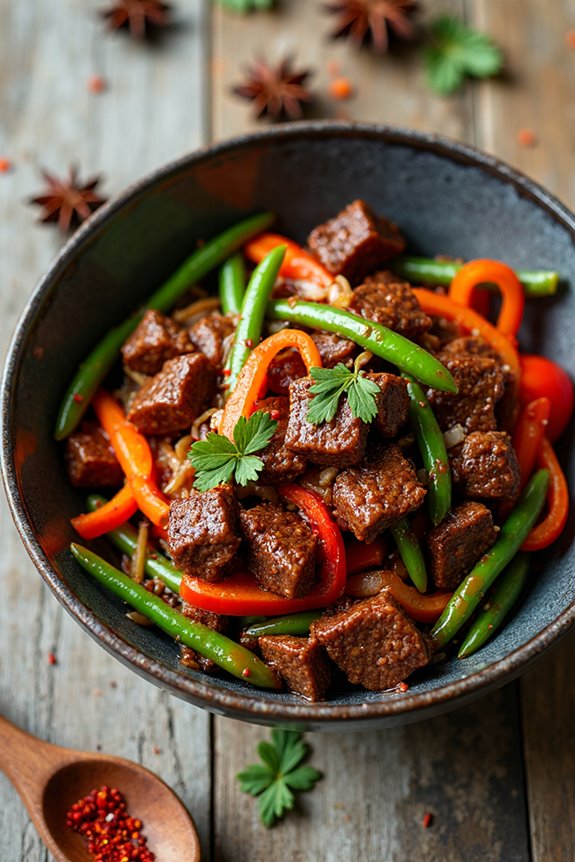 asian beef stir fry