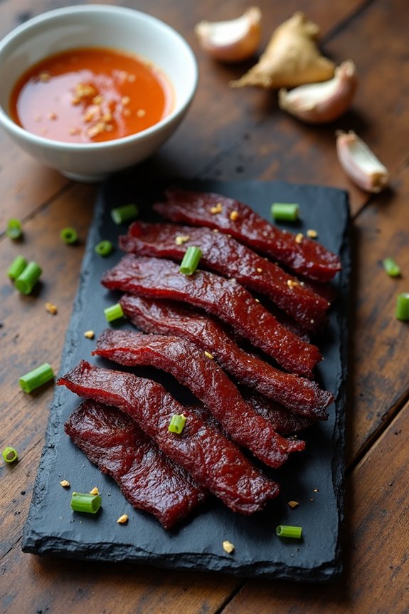 asian inspired beef jerky recipe