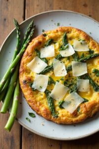 asparagus pasta frittata recipe