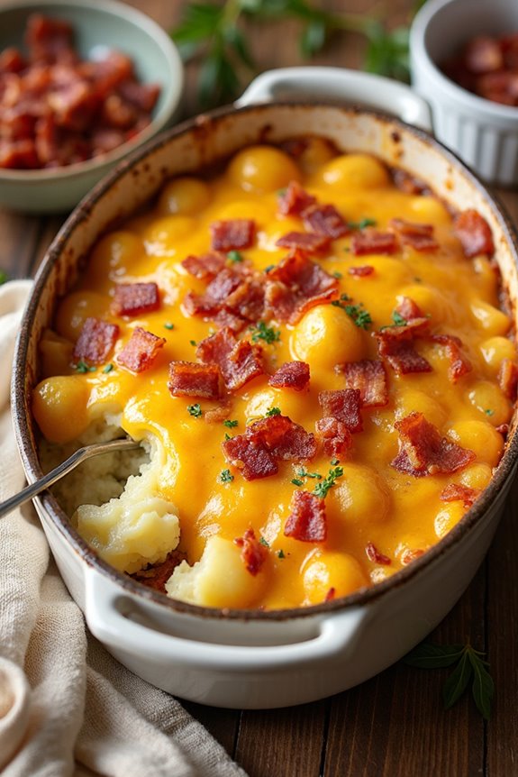 bacon loaded creamy potatoes recipe