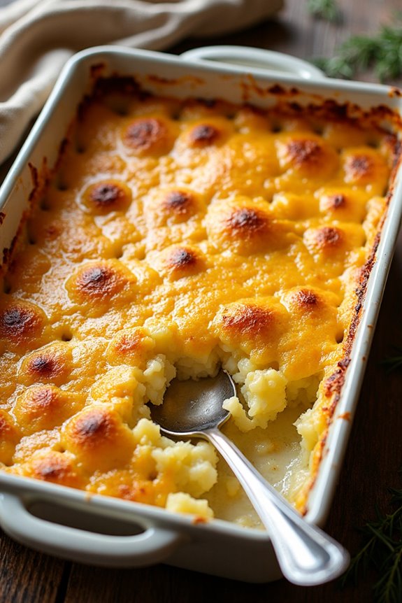 cheesy potato comfort dish