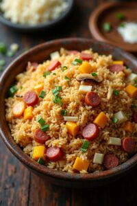 chinese pork fried rice