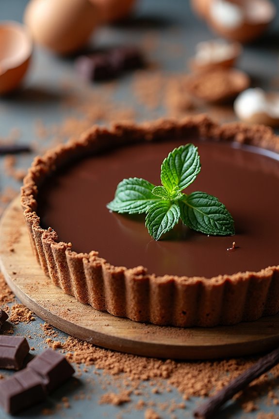 chocolate mousse tart ingredients