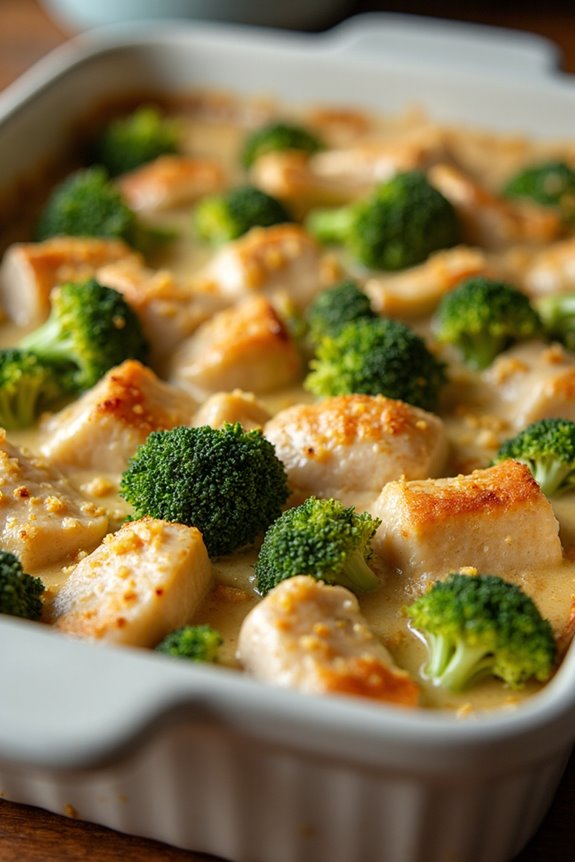 classic chicken broccoli casserole