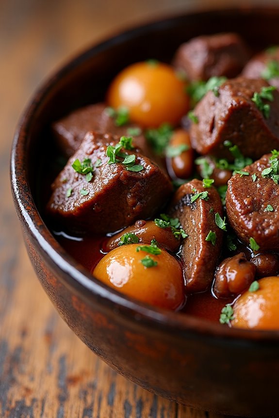 classic french beef bourguignon