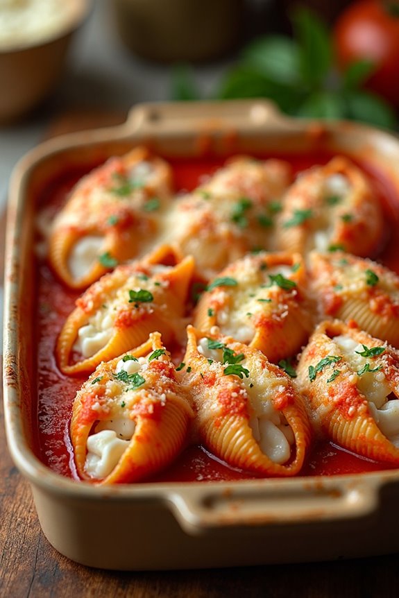 classic italian stuffed shells