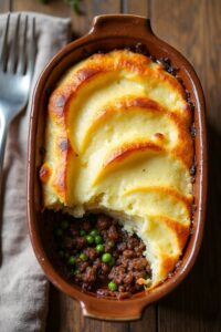 comforting british cottage pie