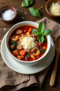 comforting italian lasagna soup