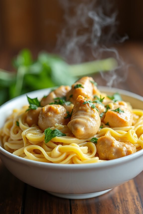 cozy chicken noodle recipe