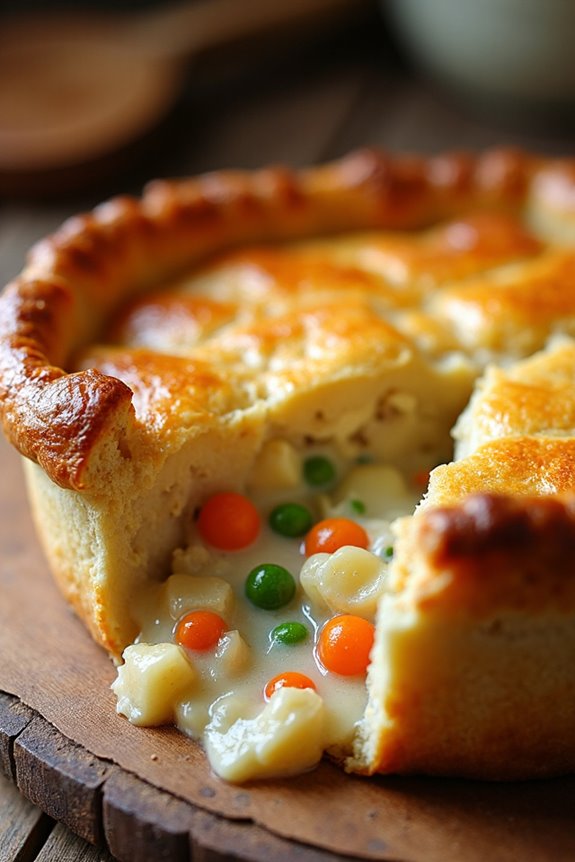 cozy chicken pot pie recipe