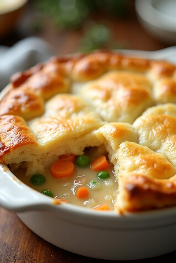 cozy chicken pot pie recipe