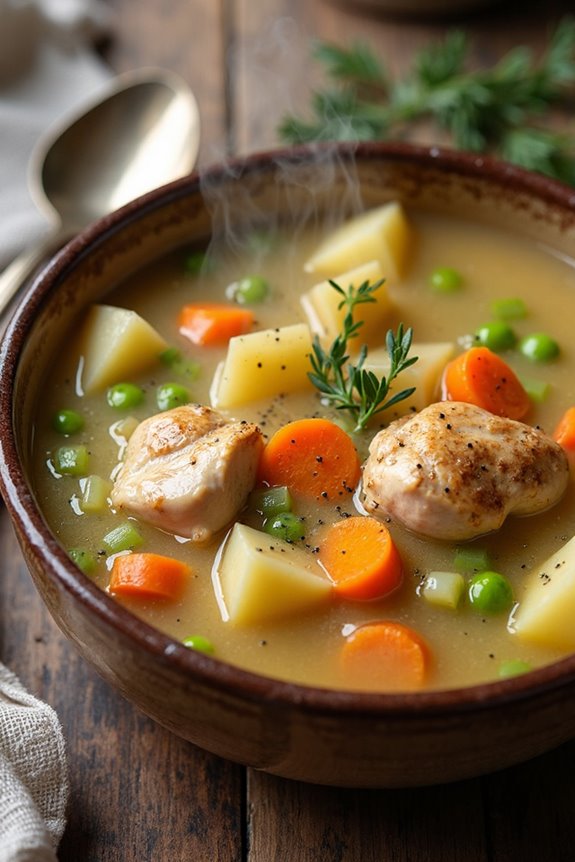 cozy chicken stew recipe