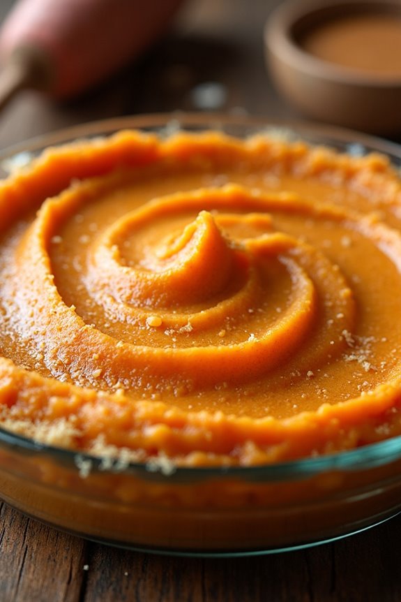 cozy peanut butter sweet potatoes