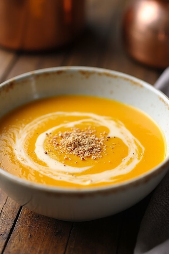 creamy butternut squash soup
