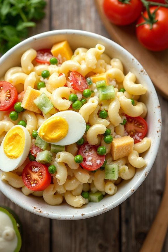 creamy macaroni salad recipe