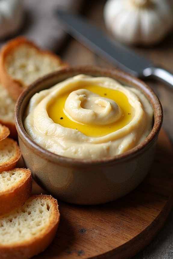 creamy roasted garlic recipe