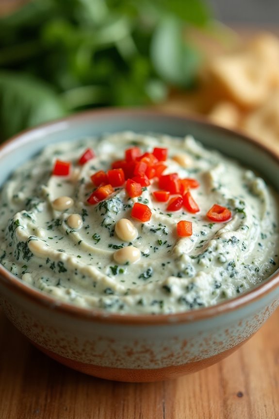 creamy spinach dip recipe