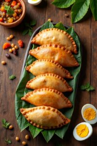 crispy filipino pork empanada