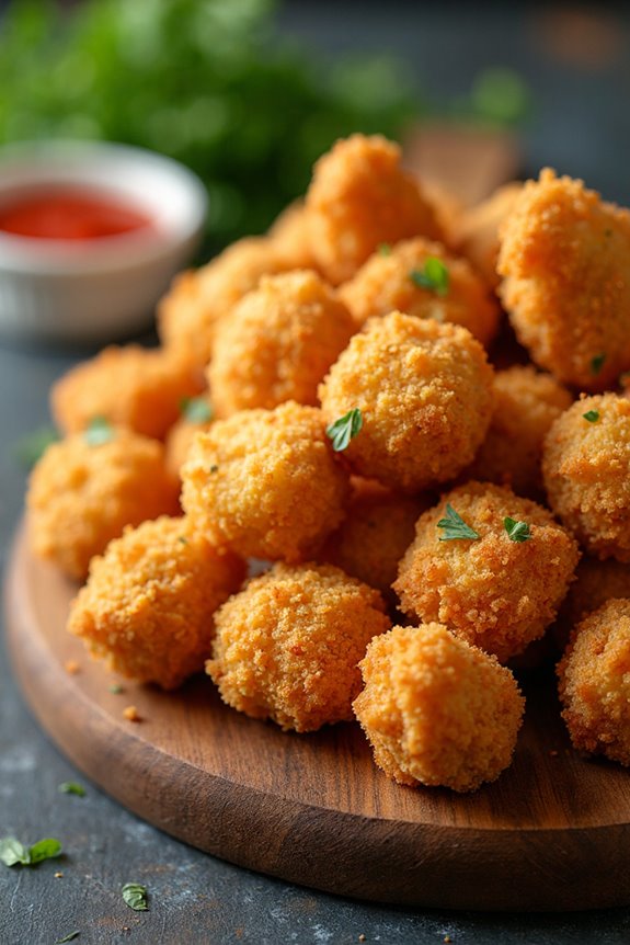 crispy homemade chicken nuggets