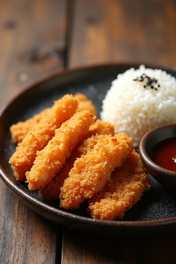 crispy japanese chicken katsu