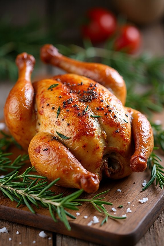 crispy mediterranean spatchcock chicken