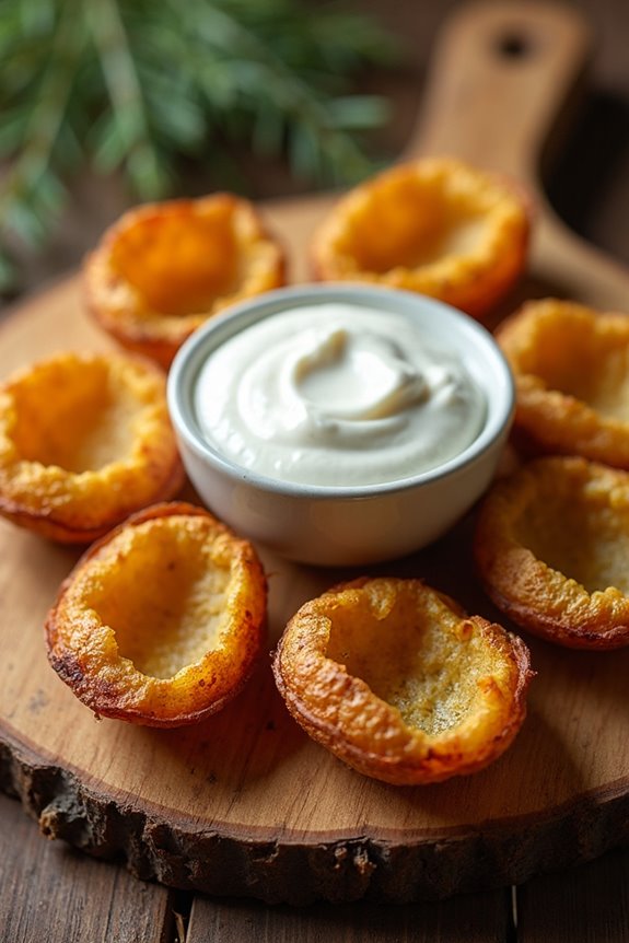 crispy potato skins recipe