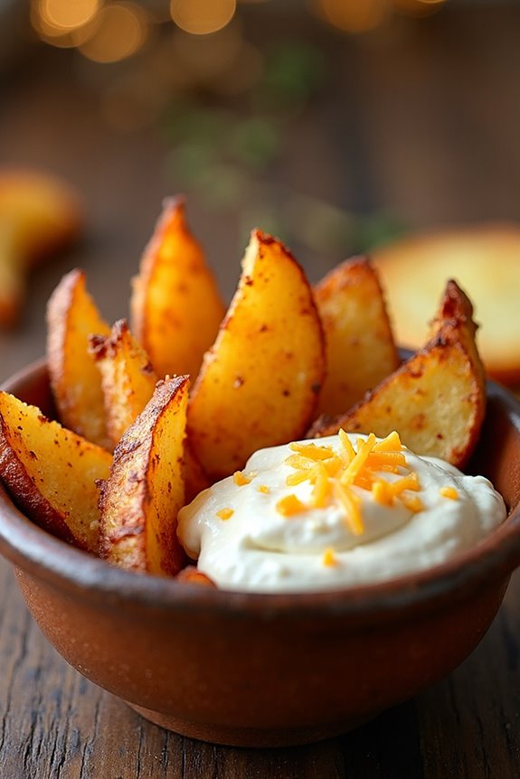 crispy potato wedges recipe