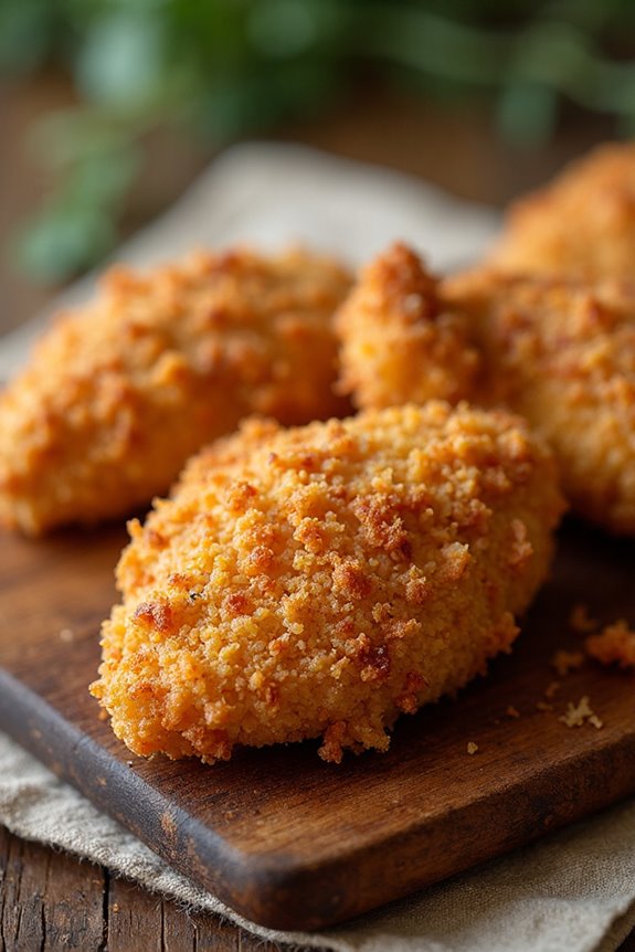 crispy pretzel coated chicken recipe