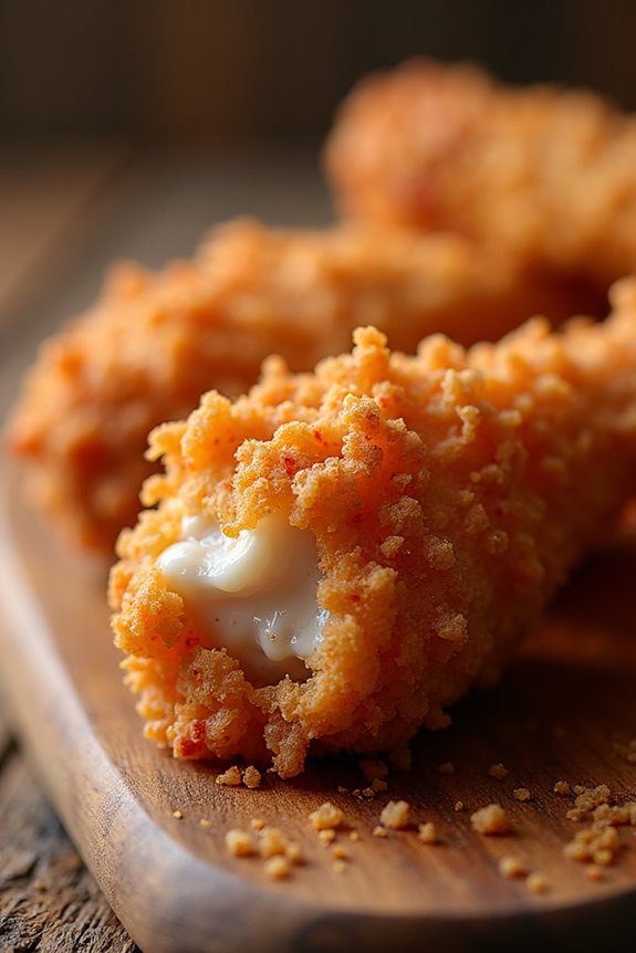 crispy seasoned fried chicken