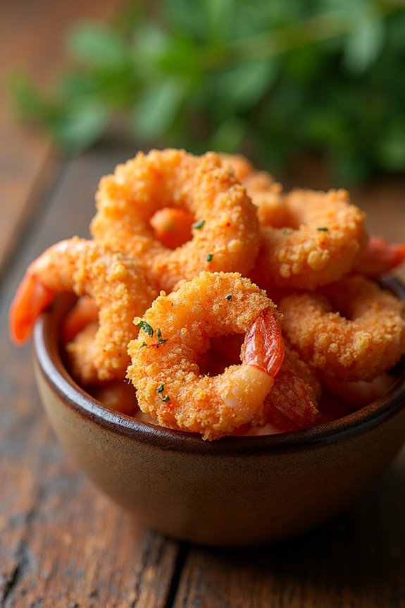 crispy southern fried shrimp