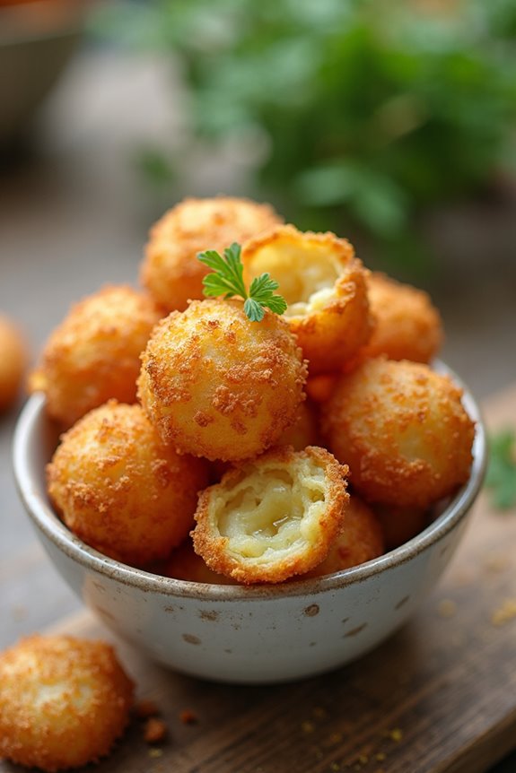 crispy southern hush puppies