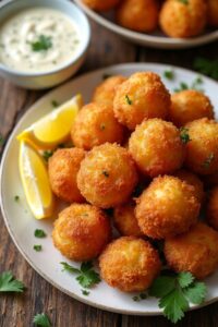 crispy southern hush puppies