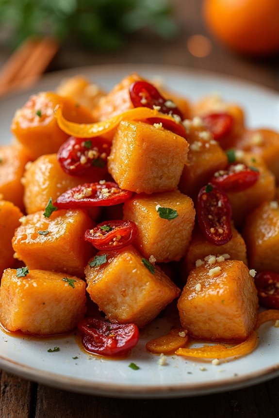 crispy sweet spicy chicken