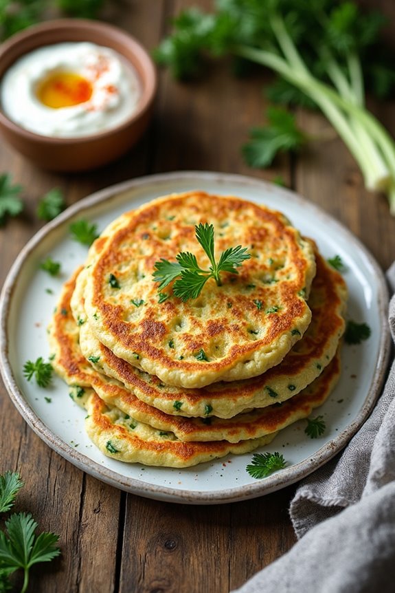 crispy zucchini fritters recipe