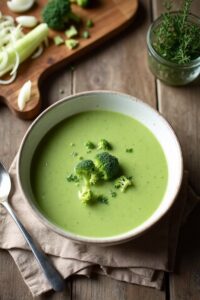 delicious homemade broccoli soup