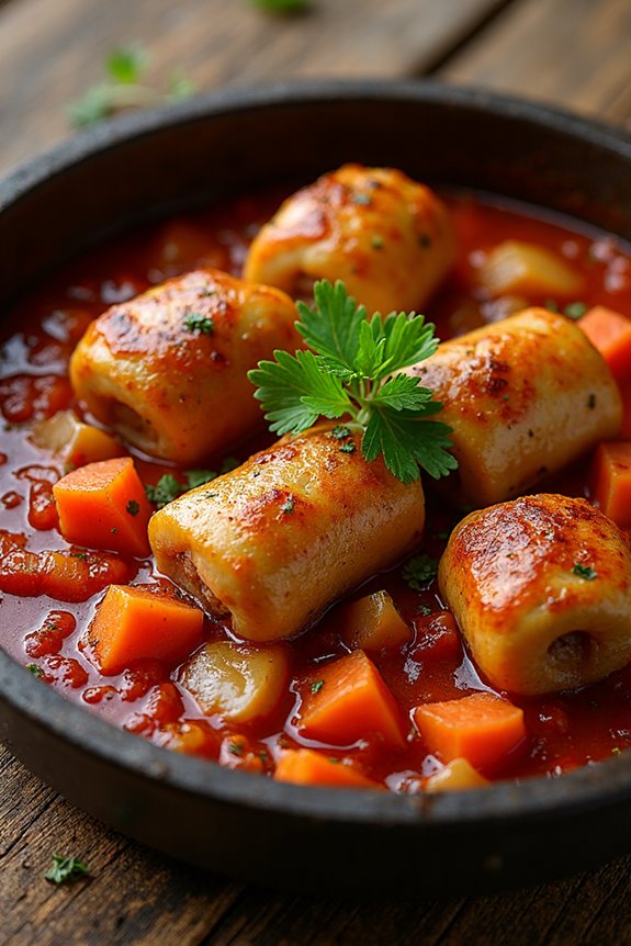 delicious italian meat rolls