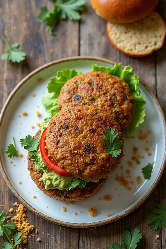delicious plant based burger recipe