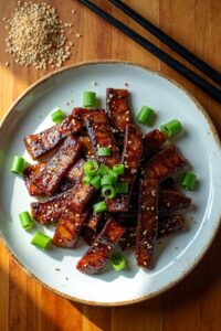 delicious sweet savory beef