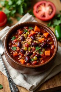 delicious vegetarian chili recipe