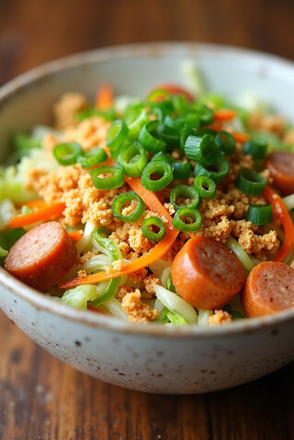 egg roll bowl recipe instructions