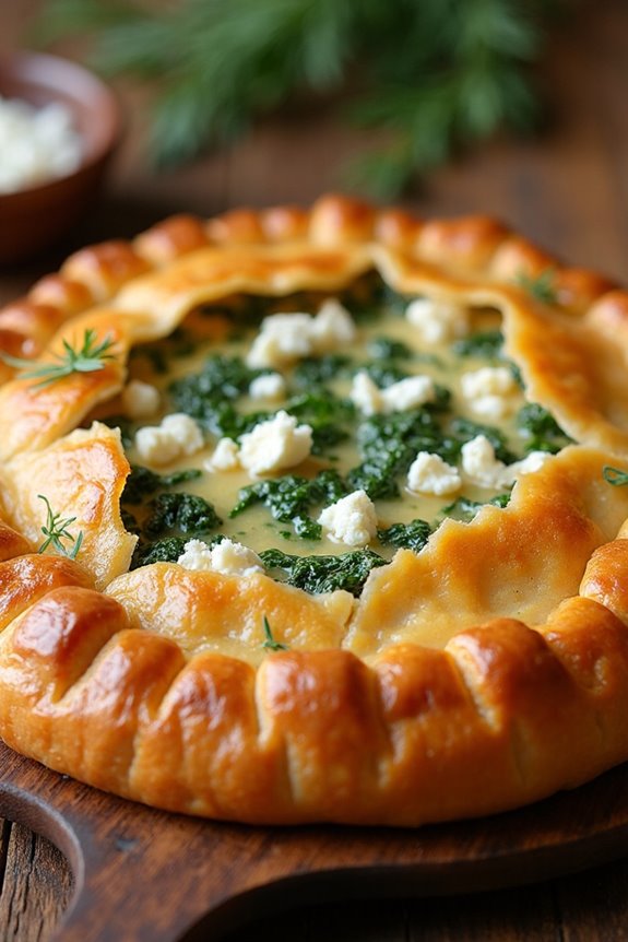 flaky greek spanakopita recipe