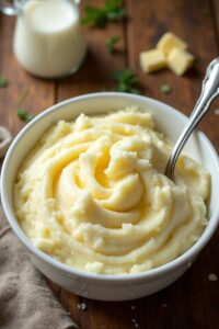 fluffy homemade mashed potatoes