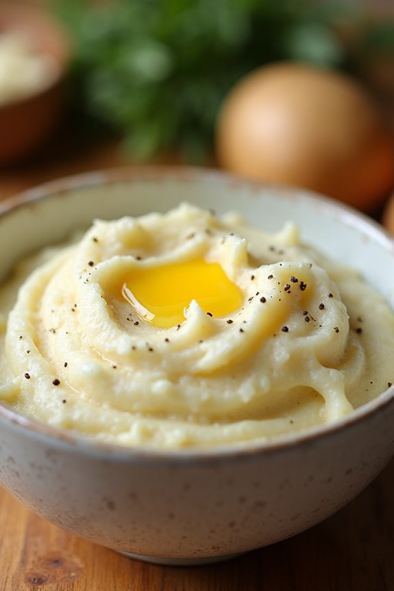 fluffy homemade mashed potatoes