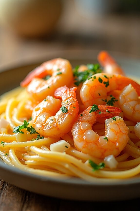 garlic butter shrimp scampi