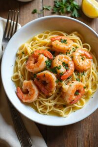garlic butter shrimp scampi