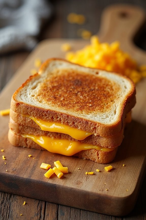 golden brown grilled cheese perfection