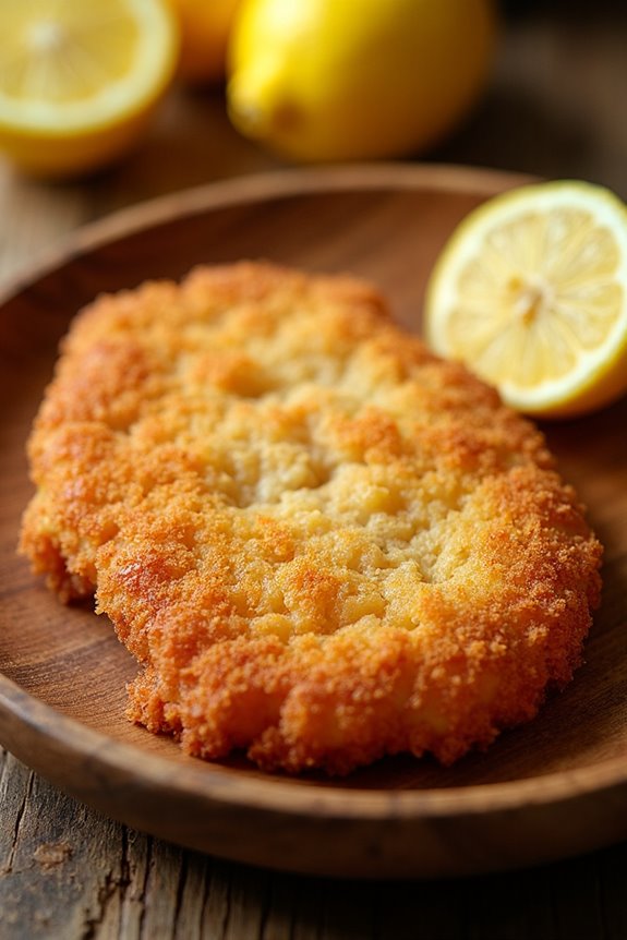 golden crisp german schnitzel preparation
