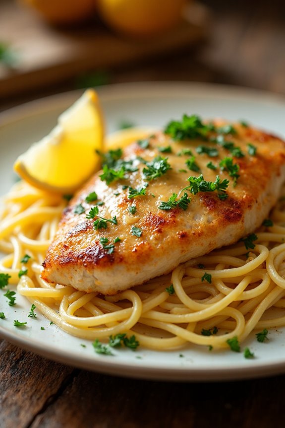 golden lemon butter chicken