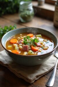 hearty ham and bean soup