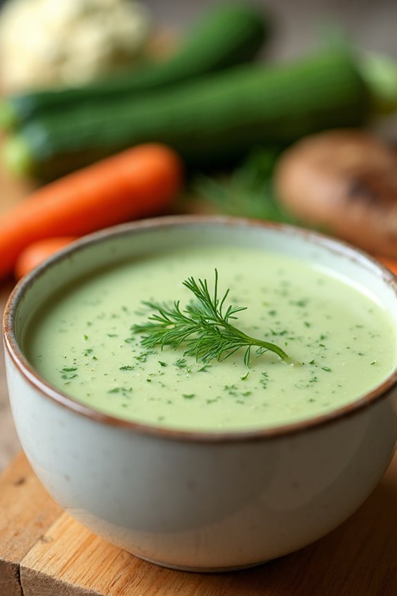 hearty homemade vegetable soup